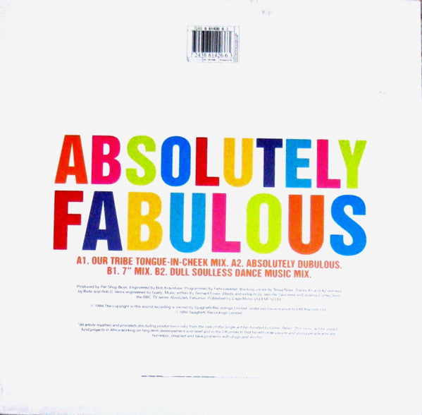 Absolutely Fabulous : Absolutely Fabulous (12", Single)