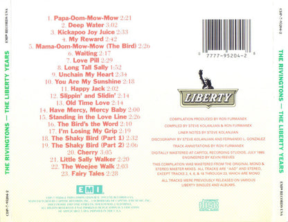 The Rivingtons : The Liberty Years (CD, Comp)