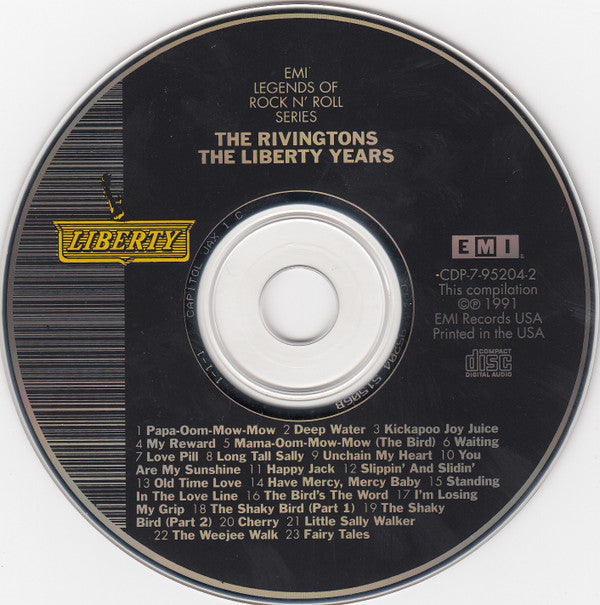 The Rivingtons : The Liberty Years (CD, Comp)
