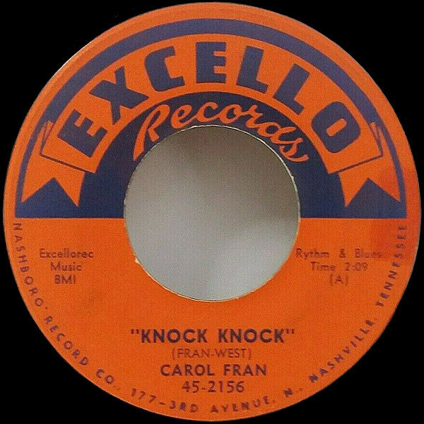 Carol Fran : Knock Knock (7")