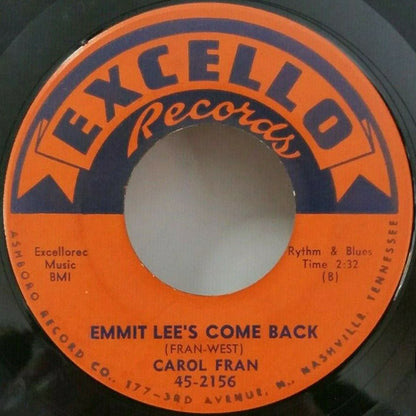 Carol Fran : Knock Knock (7")
