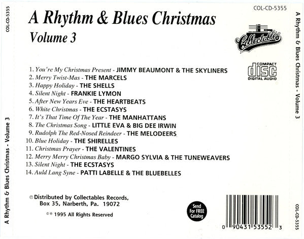 Various : A Rhythm & Blues Christmas Volume 3 (CD, Comp)