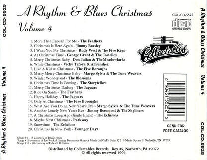 Various : A Rhythm & Blues Christmas Volume 4 (CD, Comp)