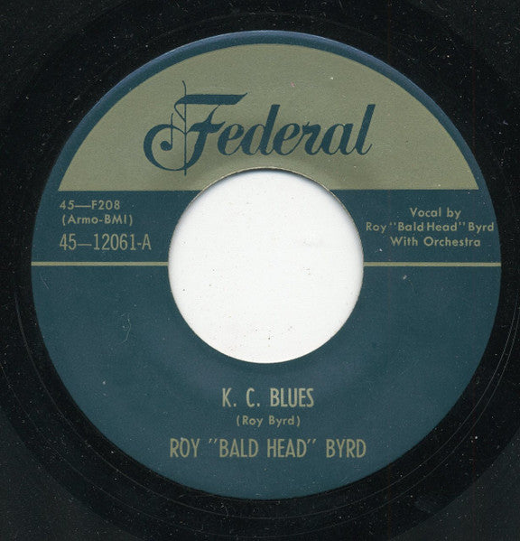 Henry Roeland Byrd : K. C. Blues / Curley Haired Baby (7", RE)