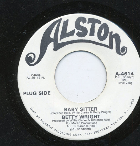 Betty Wright : Baby Sitter / Outside Woman (7", Single, Promo, PL )
