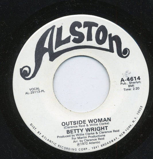 Betty Wright : Baby Sitter / Outside Woman (7", Single, Promo, PL )
