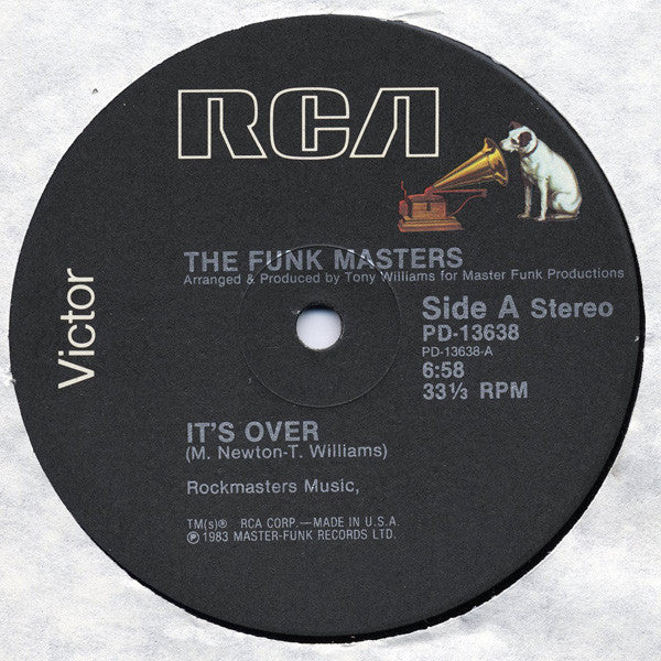 Funk Masters : It's Over (12")