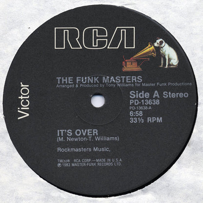 Funk Masters : It's Over (12")