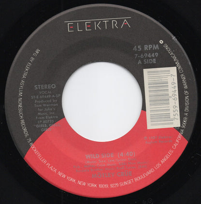 Mötley Crüe : Wild Side (7", Single, Spe)