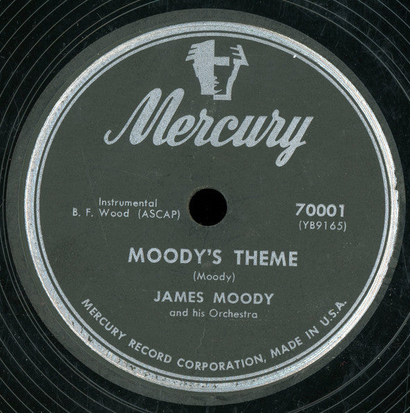 James Moody : Moody's Theme / My Ideal (10")
