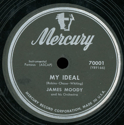 James Moody : Moody's Theme / My Ideal (10")