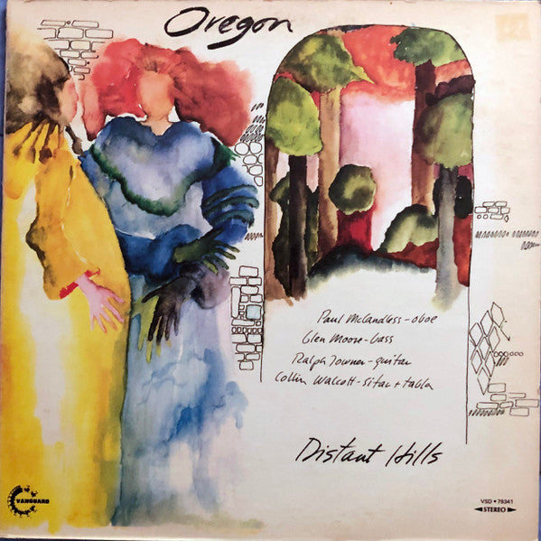 Oregon : Distant Hills (LP, Album, RE, Pit)