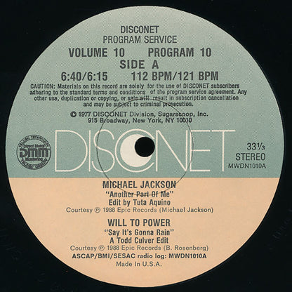 Various : Volume 10 Program 10 (2x12", P/Mixed)
