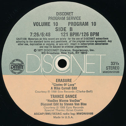 Various : Volume 10 Program 10 (2x12", P/Mixed)