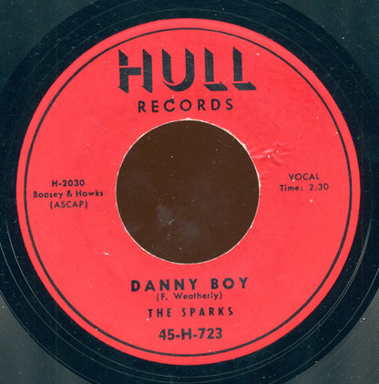 The Sparks (13) : Danny Boy / Run Run Run (7", RE, Unofficial)