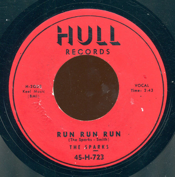 The Sparks (13) : Danny Boy / Run Run Run (7", RE, Unofficial)