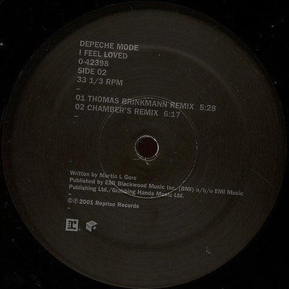 Depeche Mode : I Feel Loved (2x12", Single)