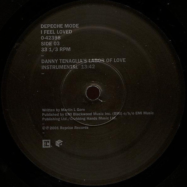 Depeche Mode : I Feel Loved (2x12", Single)