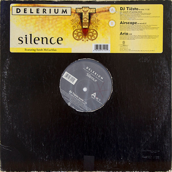 Delerium Featuring Sarah McLachlan : Silence (12")