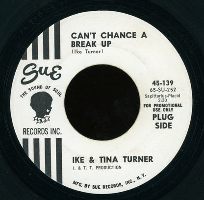 Ike & Tina Turner : Can't Chance A Break Up / Stagger Lee And Billy (7", Promo)