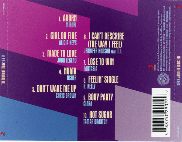 Various : The Sound Of Today: R&B (CD, Comp)