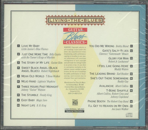 Various : Living The Blues - Guitar Blues Classics (CD, Comp)