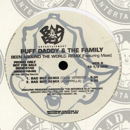 Puff Daddy & The Family : Been Around The World (Remix) (12", Promo)