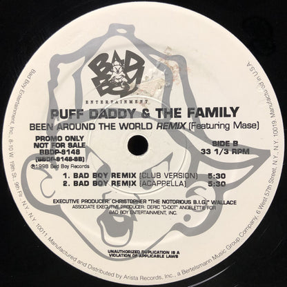 Puff Daddy & The Family : Been Around The World (Remix) (12", Promo)