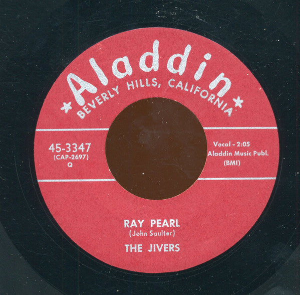 The Jivers (6) : Ray Pearl (7", Rep)
