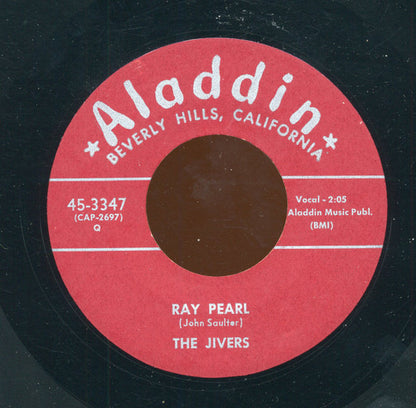 The Jivers (6) : Ray Pearl (7", Rep)
