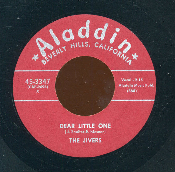 The Jivers (6) : Ray Pearl (7", Rep)
