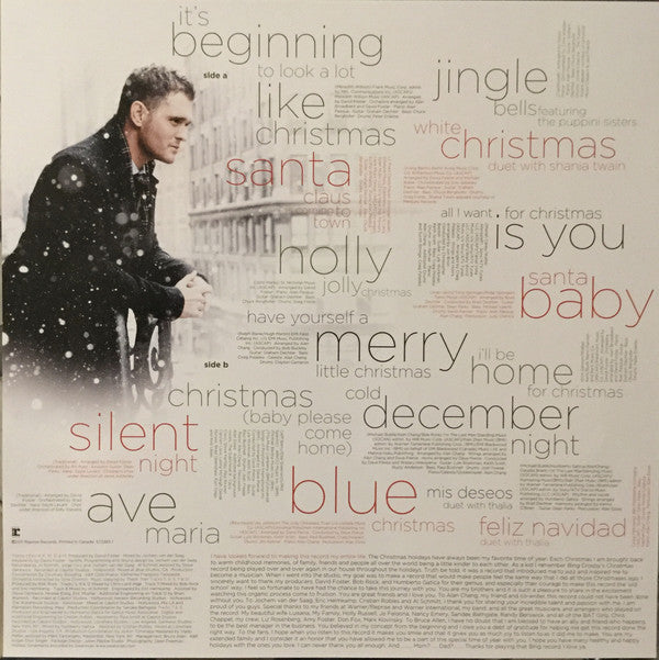 Michael Bublé : Christmas (LP, Album, RE, Red)
