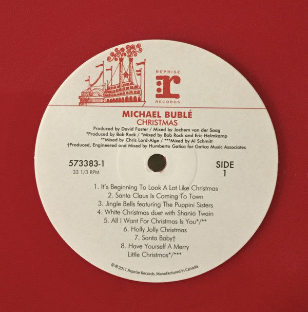Michael Bublé : Christmas (LP, Album, RE, Red)