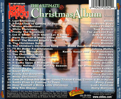 Various : WCBS FM101.1 The Ultimate Christmas Album Volume 6 (CD, Comp)