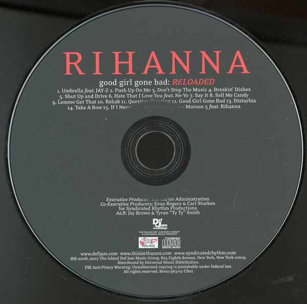 Rihanna : Good Girl Gone Bad: Reloaded (CD, Album, Son)