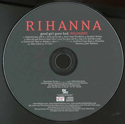 Rihanna : Good Girl Gone Bad: Reloaded (CD, Album, Son)