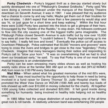 Various : Pittsburgh's Favorite Oldies "For Lovers Only" (CD, Comp)