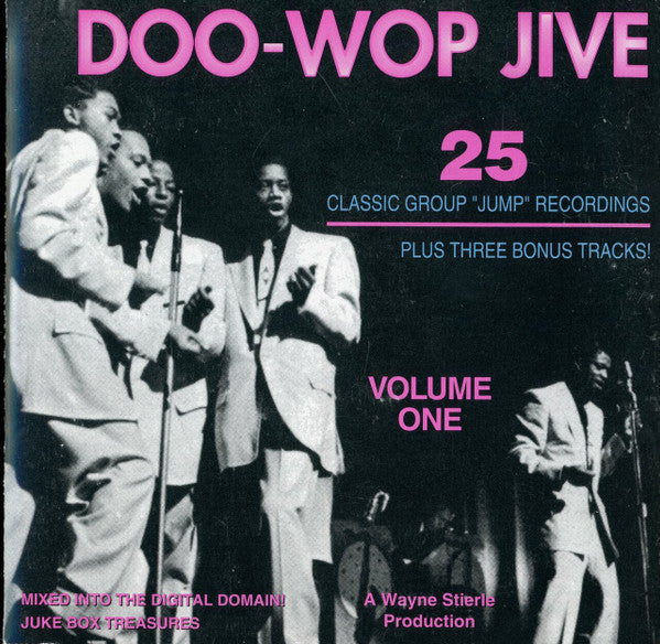 Various : Doo Wop Jive Volume One (CD, Comp)