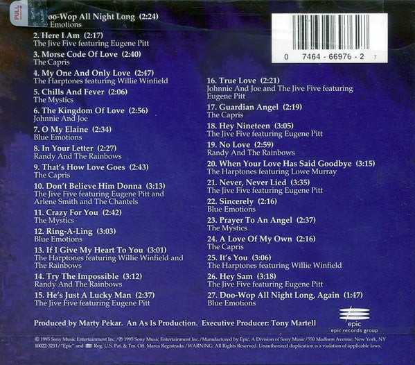 Various :  You're Only Young Twice - The Ambient Sound Doo Wop Album (CD)