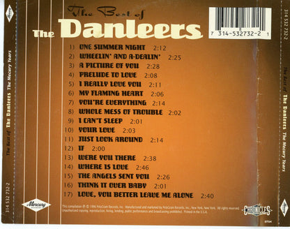 The Danleers : The Best Of The Danleers - The Mercury Years (CD, Comp)