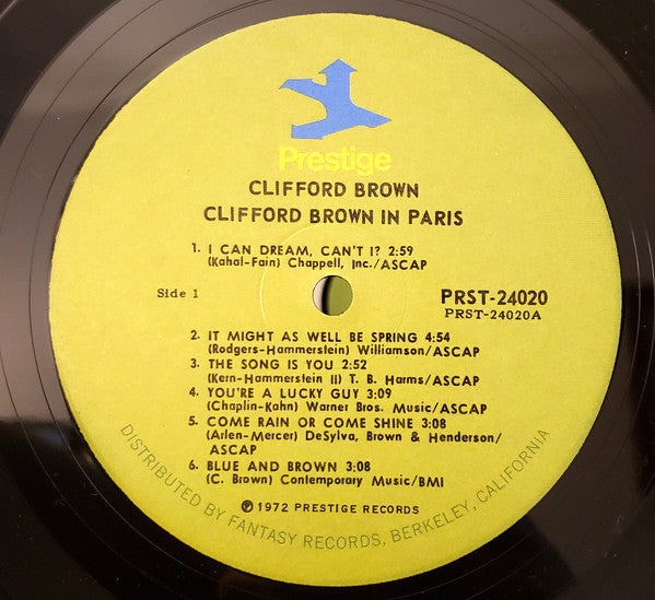 Clifford Brown : Clifford Brown In Paris (2xLP, Comp, Gat)