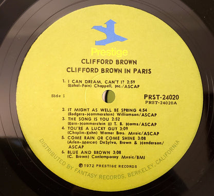 Clifford Brown : Clifford Brown In Paris (2xLP, Comp, Gat)