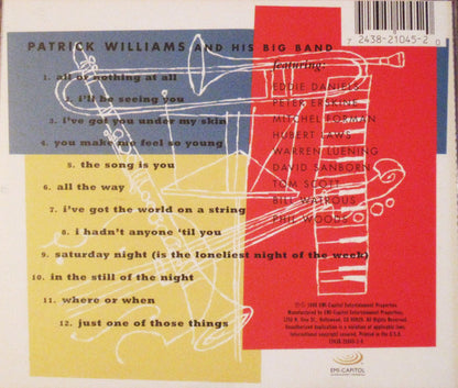 Patrick Williams And His Big Band : Sinatraland (CD, Album)