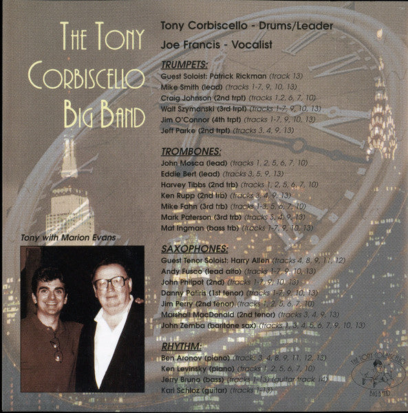 The Tony Corbiscello Big Band : It's About Time (CD)