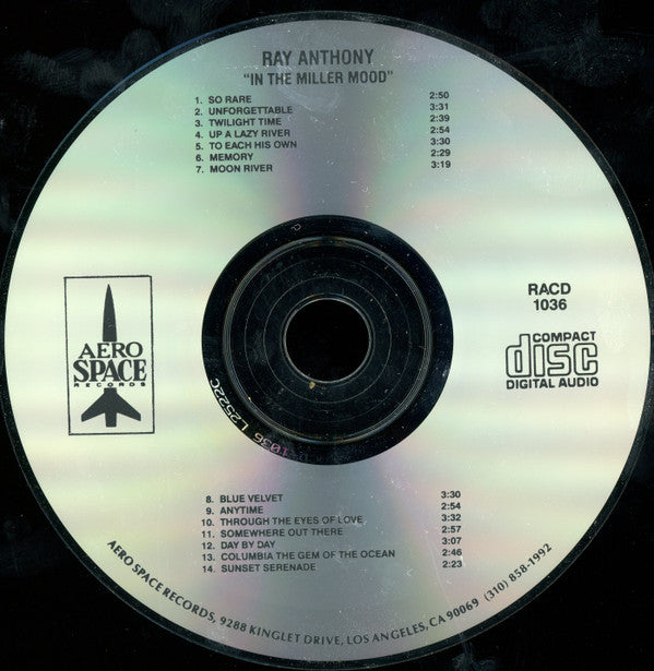 Ray Anthony & His Orchestra : In The Miller Mood (CD, Album)