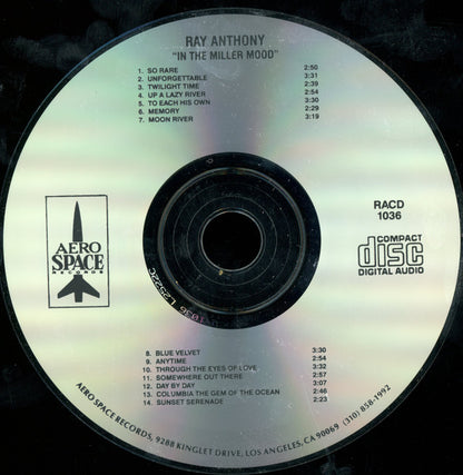 Ray Anthony & His Orchestra : In The Miller Mood (CD, Album)