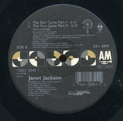 Janet Jackson : Come Back To Me (12")