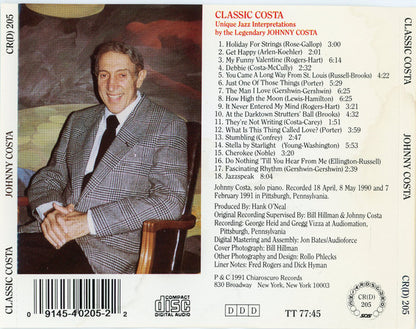 John Costa : Classic Costa (CD, Album)