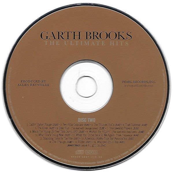 Garth Brooks : The Ultimate Hits (2xHDCD, Comp + DVD-V, Comp, NTSC)