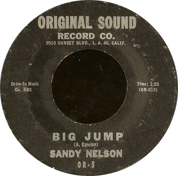 Sandy Nelson : Teen Beat (7", Single, Styrene)